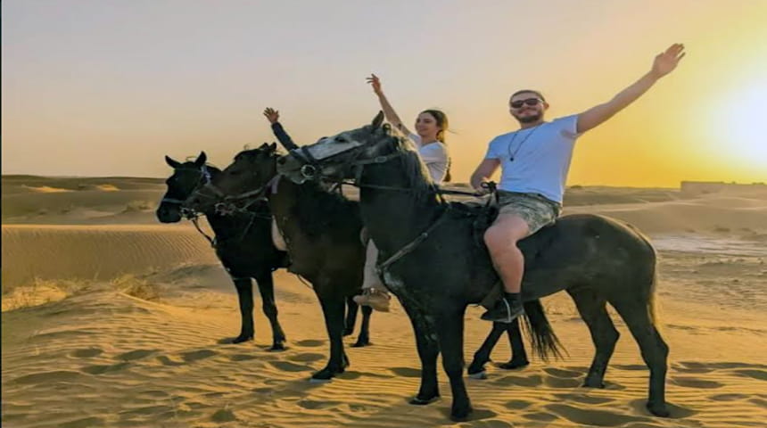 la aventura árabe perfecta de Saharay Camp